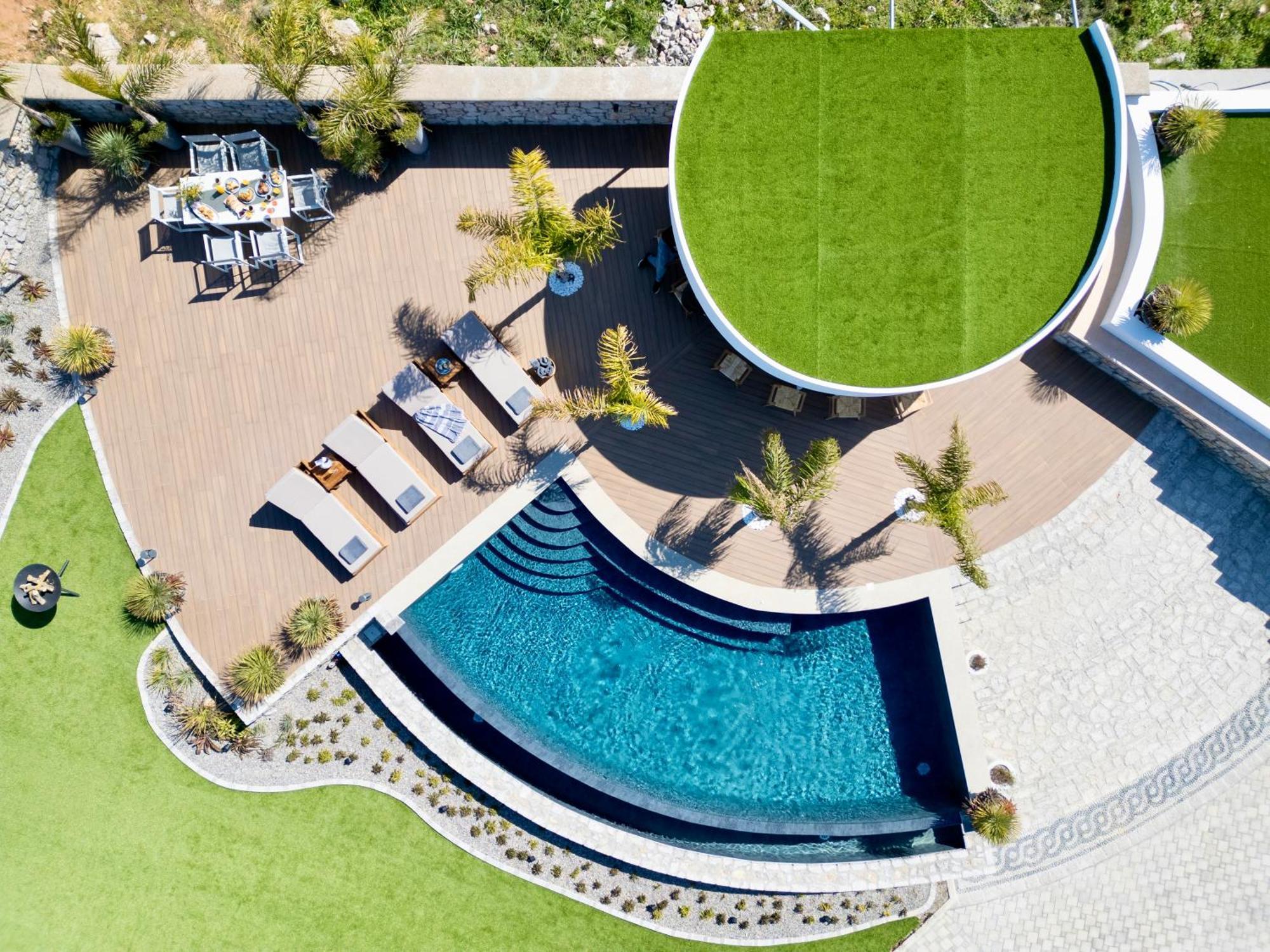 Rhode Luxury Villa Kalithies Exterior photo