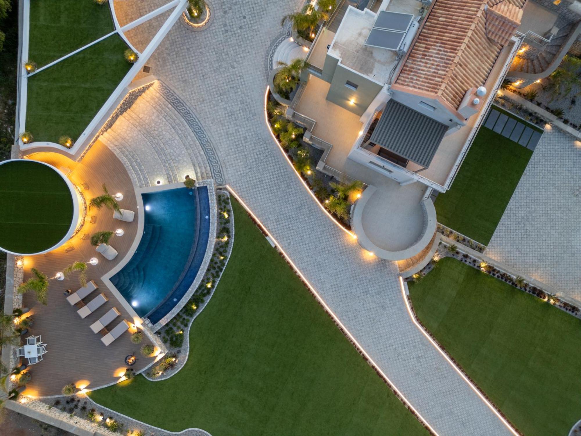 Rhode Luxury Villa Kalithies Exterior photo